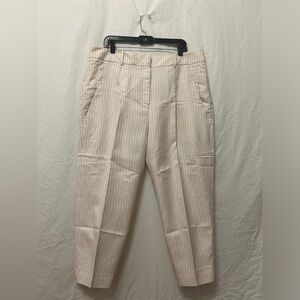 NWT Reiss Off-White Pinstripe Dress Pants